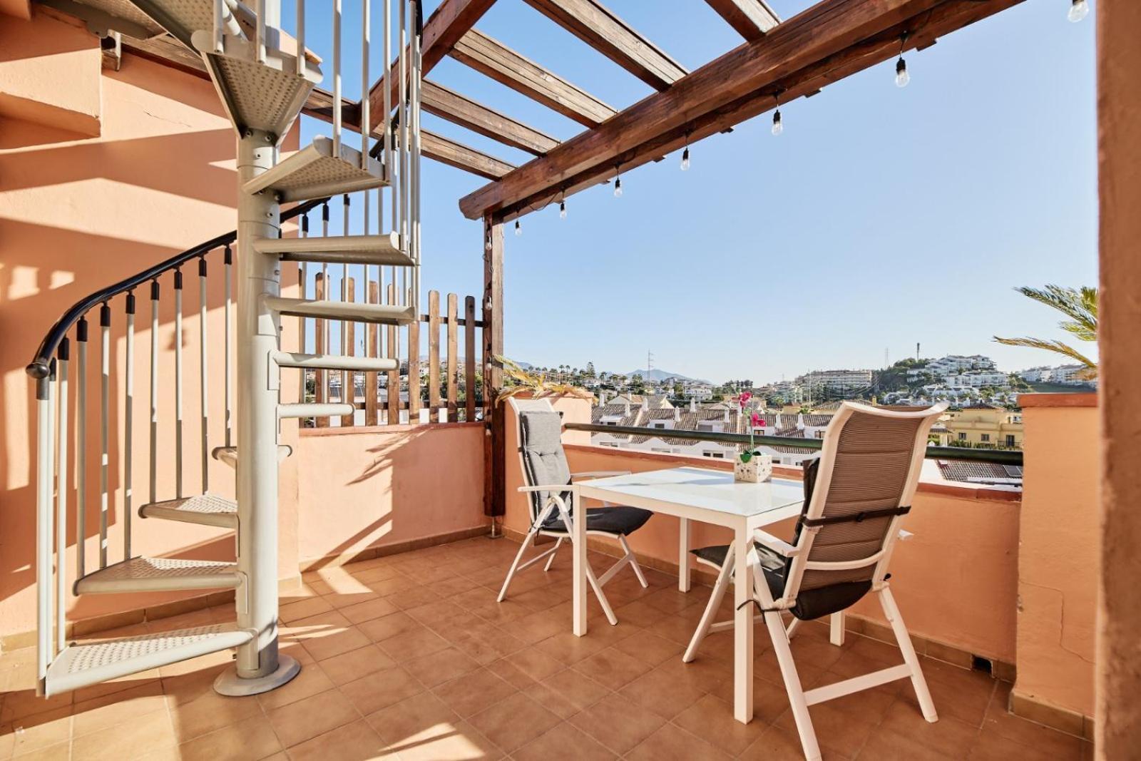 말라가 Cozy Penthouse Riviera Del Sol 아파트 외부 사진