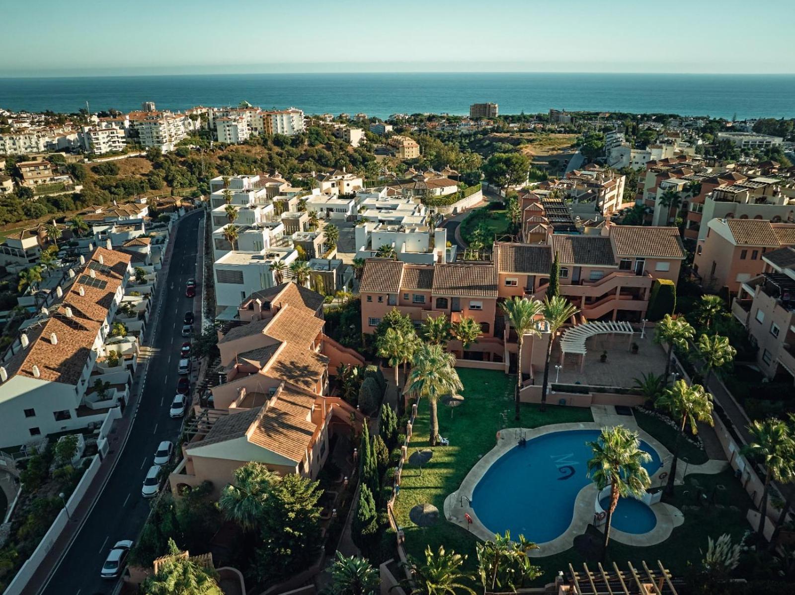말라가 Cozy Penthouse Riviera Del Sol 아파트 외부 사진