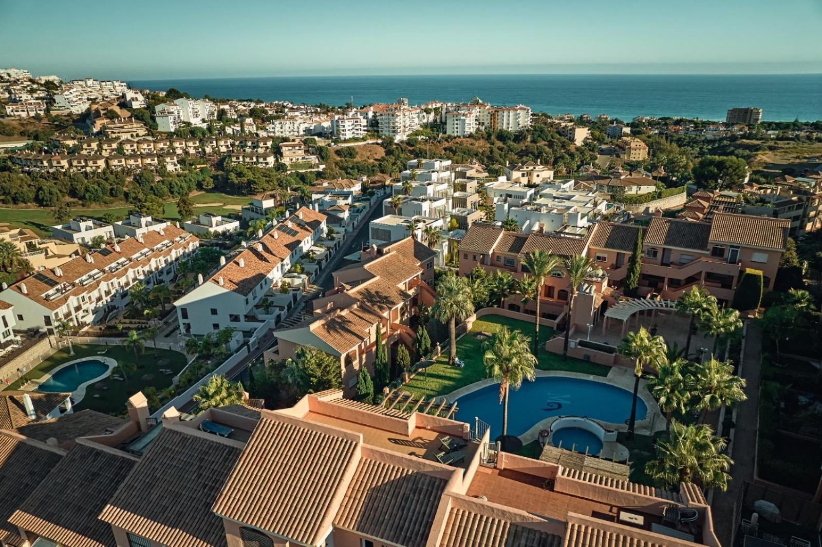 말라가 Cozy Penthouse Riviera Del Sol 아파트 외부 사진